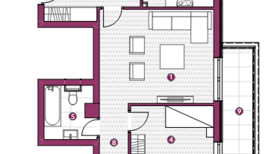 Imagine apartament