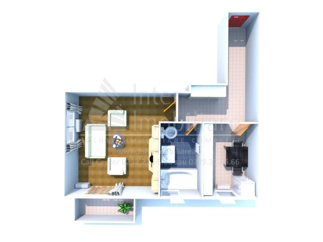 Apartament 1 camere - Miroslava