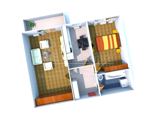 Apartament 2 camere - Miroslava