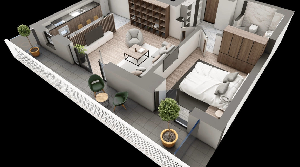 Imagine apartament